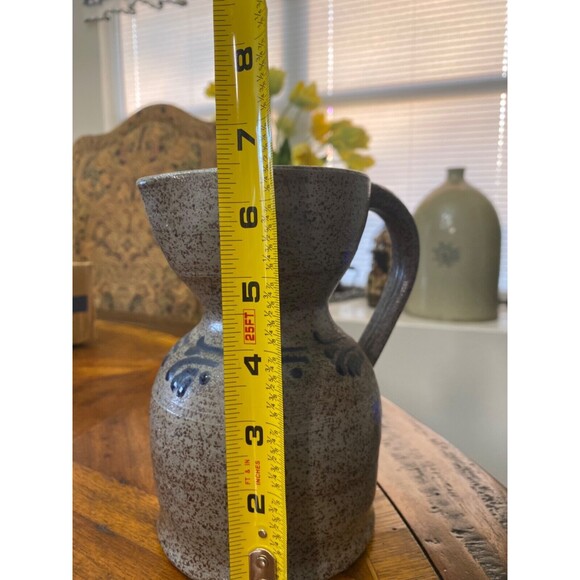 hand thrown medium pitcher studio pottery - Picture 4 of 5